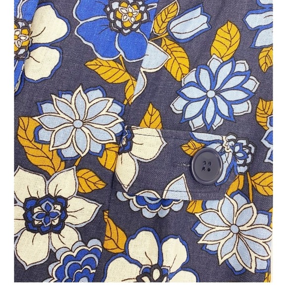 SOLD ModCloth Linen Viscose Blend Fabric Lightweight Summer Wear Dress Plus - Picture 11 of 11